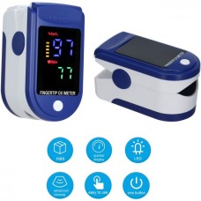 Fingertip Pulse Oximeter & Blood Oxygen Saturation Monitor Home Use 